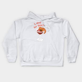 Shrimp Cocktail Kids Hoodie